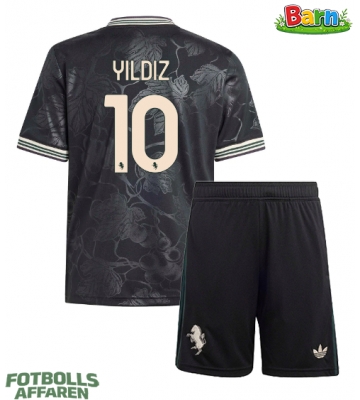 Juventus Kenan Yildiz #10 Tredjeställ Barn 2025-26 Kortärmad (+ Korta byxor)